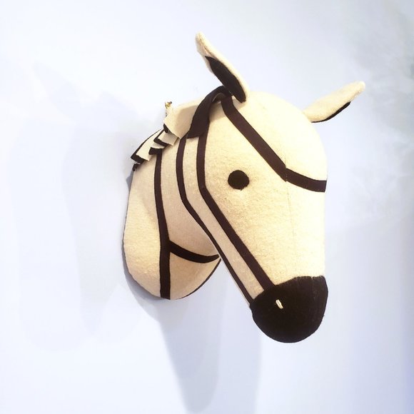 Target Toys Plush Zebra Mounted Head Trophy Kids Wall Hanging 26 Target Pillowfort Poshmark